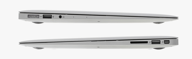 Khe cắm của laptop Macbook Air MQD32SA/A i5 5350U