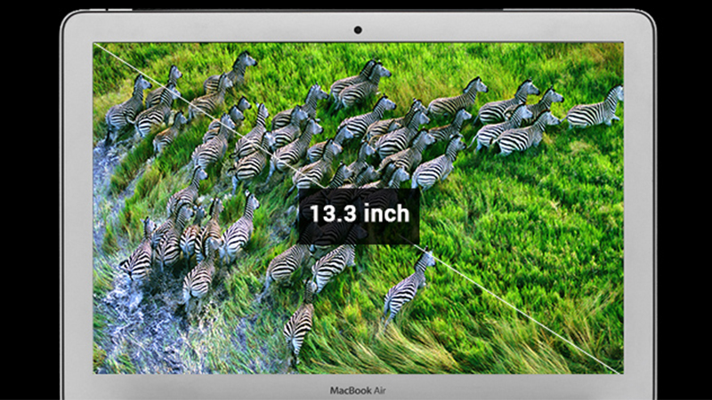 Màn hình của laptop Macbook Air MQD32SA/A i5 5350U