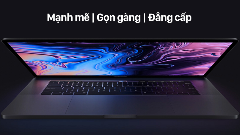 Thiết kế cao cấp trên Apple Macbook Pro 2018 13 inch Touchbar MR9Q2SA 