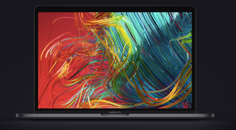 Màn hình Retina sắc nét của Apple Macbook Pro 2018 13 inch Touchbar MR9Q2SA 