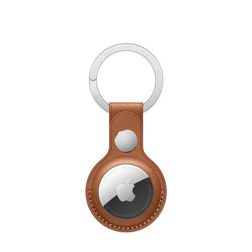 Dây Đeo Apple AirTag Leather Key Ring